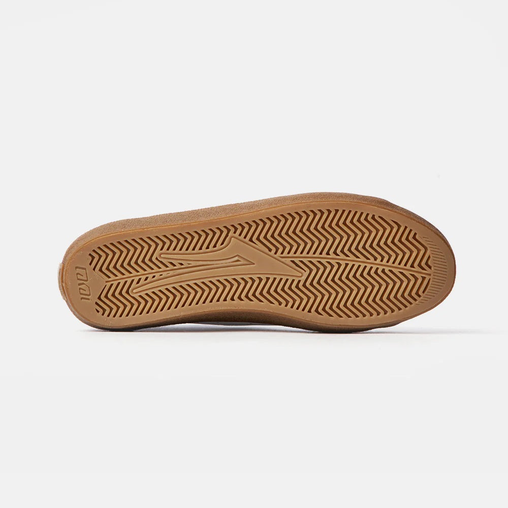 Lakai Shoes Newport - White/Gum Leather