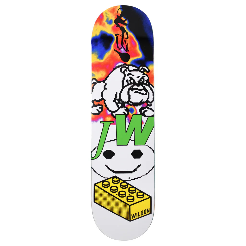 Quasi Wilson 'Heatmiser' Skateboard Deck - 8.25"