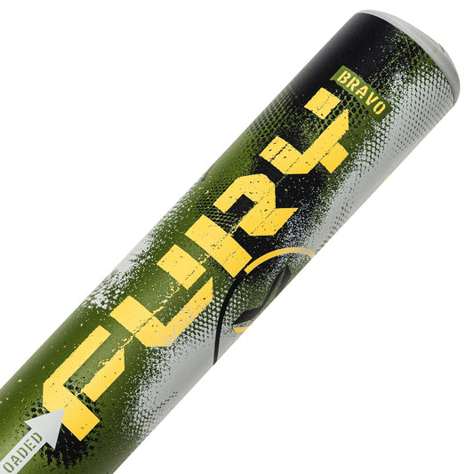 Axe Fury Bravo 1-Piece USSSA Slowpitch Bat | ½ oz. Endloaded | Flared Handle |