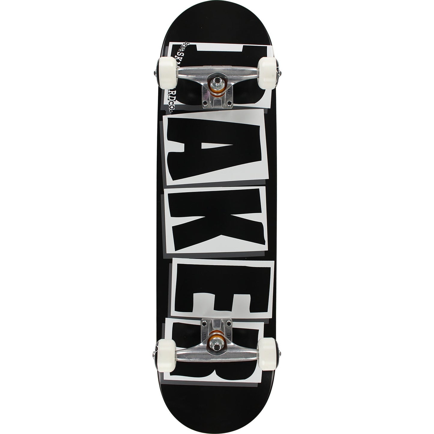 Baker Brand Logo Complete Skateboard - 8.5" Black/White