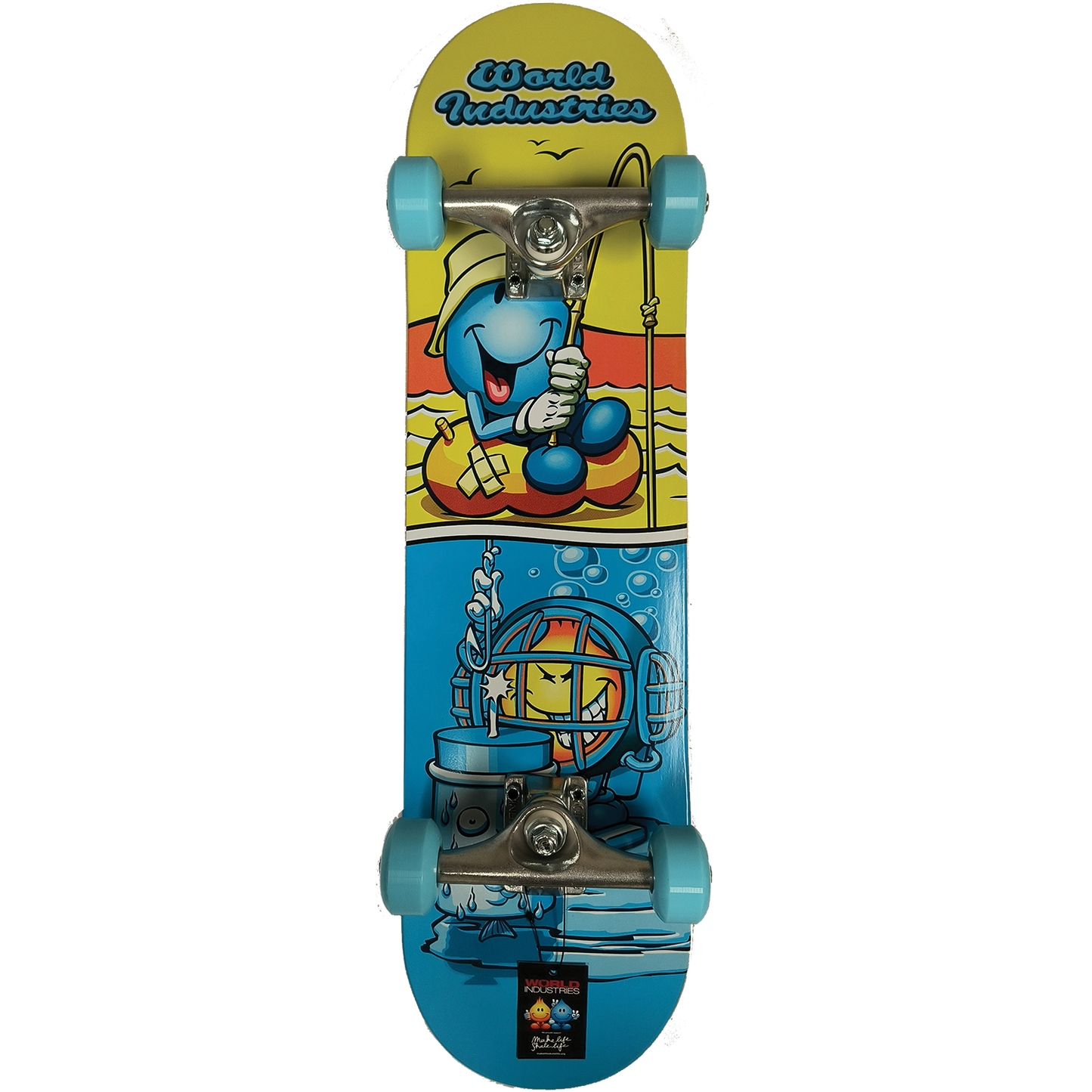 World Industries Gone Fishing Skateboard Complete - 7.5"