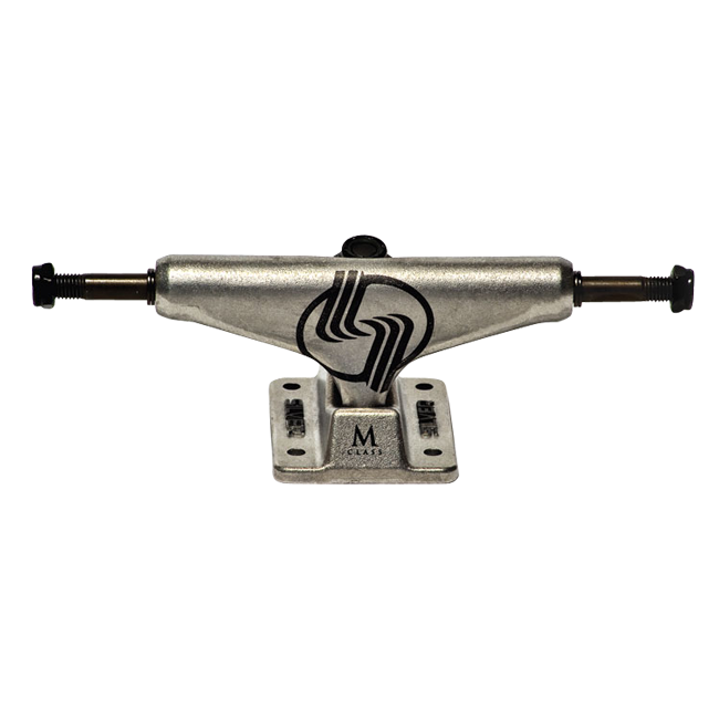 Silver M-Class Skateboard Trucks 8.25" - Raw (Set of 2)