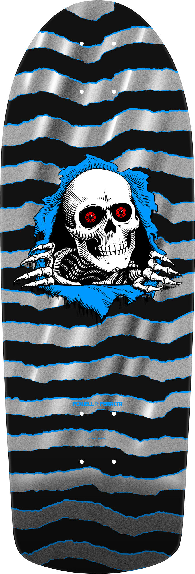 Powell Peralta OG Ripper Reissue Deck - 10″ Silver Foil/Pearl Inks **PRE-ORDER**