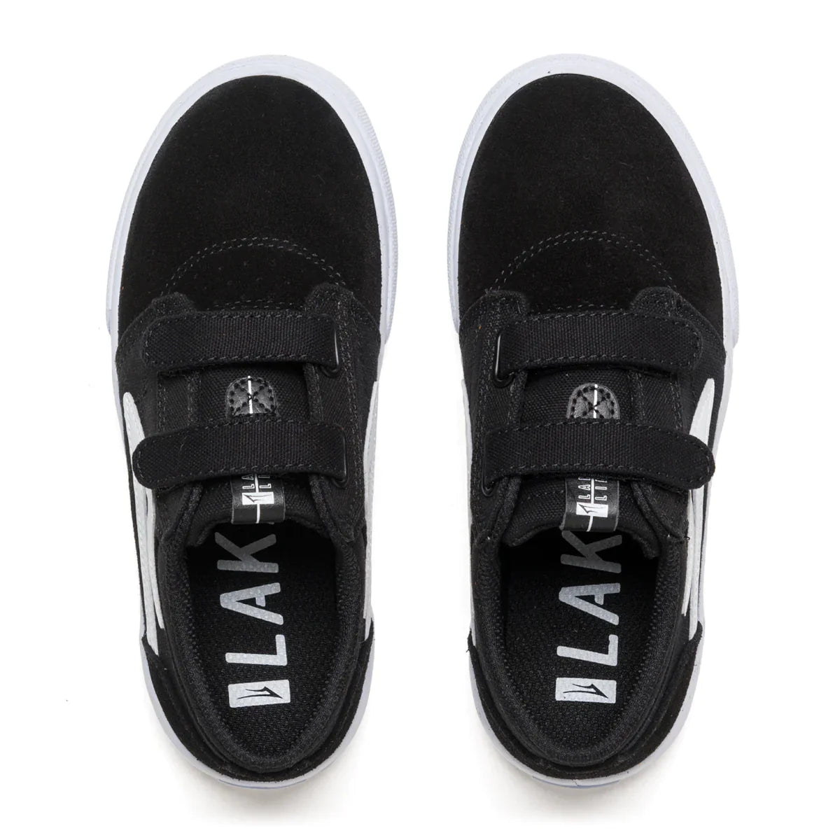 Lakai Shoes Griffin Kids - Black/White Suede