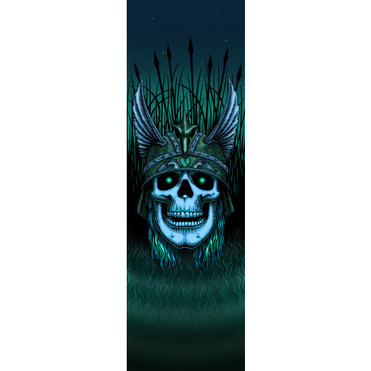Powell Peralta Anderson Green Skull Griptape - 10.5″x33″