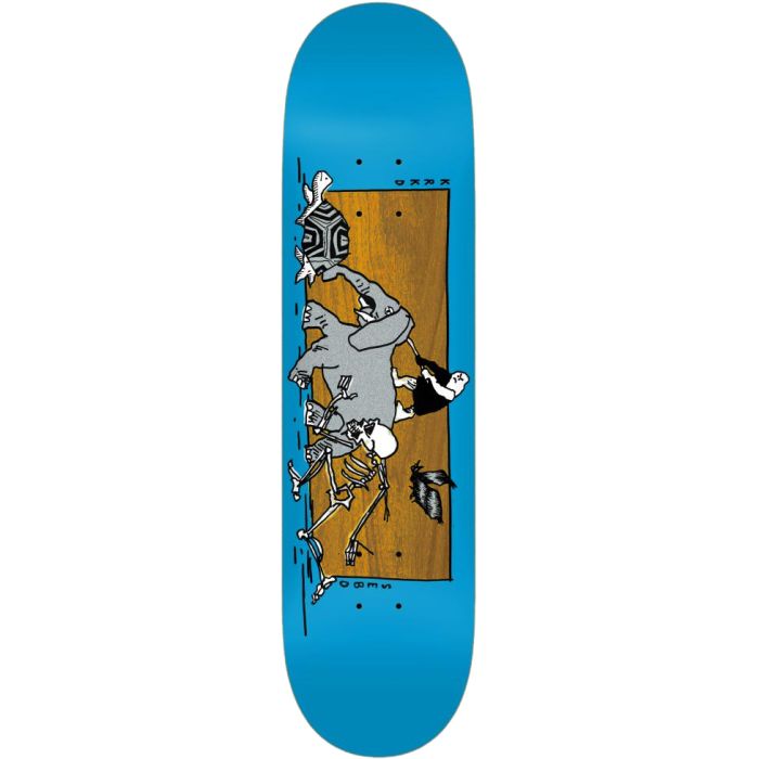 Krooked Sebo Marathon Skateboard Deck - 8.06″ Blue/Multi