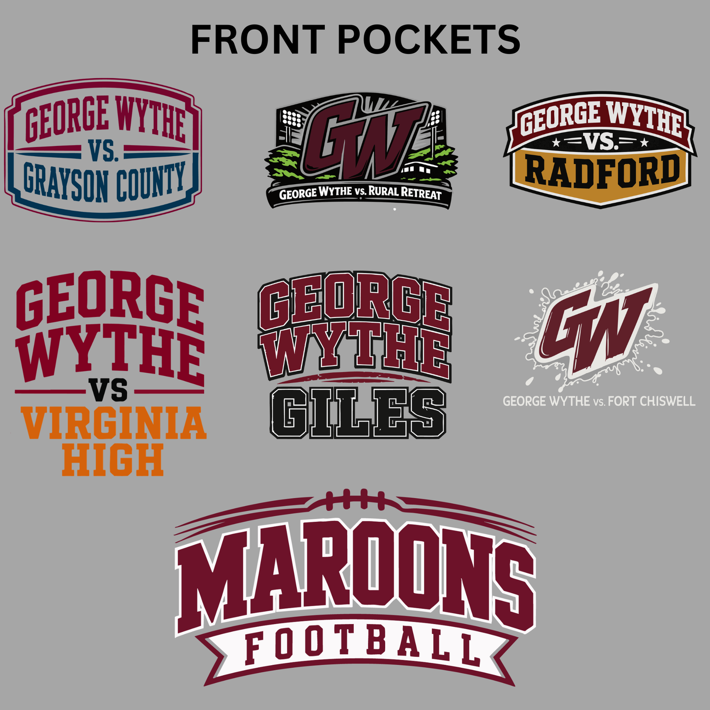 George Wythe High School- Pick 6 Package