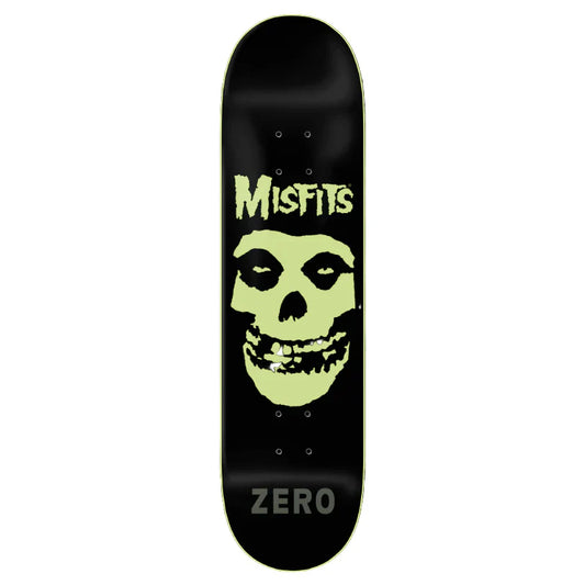Zero Misfits Fiend Skull Deck - 8.25″ Glow in The Dark