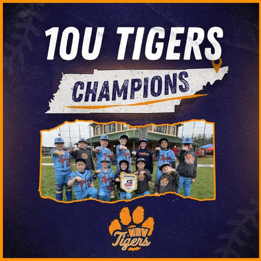 10U TIGERS TAKE TOURNAMENT IN SPRING DEBUT