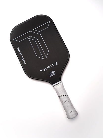 RUSH 13   Includes custom weight card, paddle cover, paddle eraser, and lead weights.