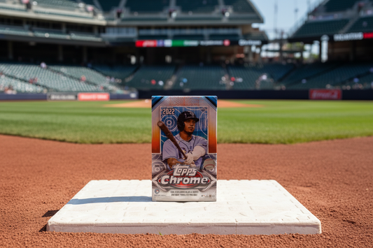 2022 Topps Chrome Hobby Box - Zoomed In