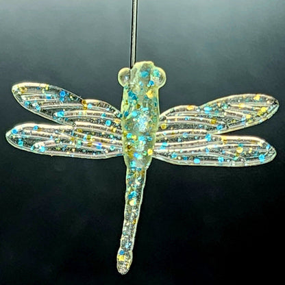 Jar of 1" Floating Dragonfly "The Skeeter Hawk"