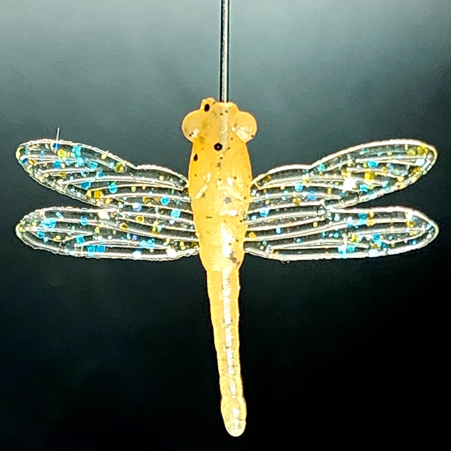 Jar of 1" Floating Dragonfly "The Skeeter Hawk"