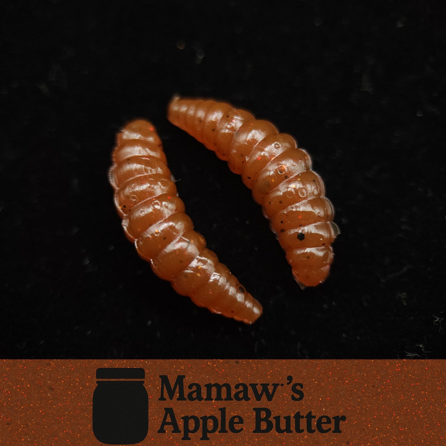 Jar of 1" Waxworm "The Tater Bug"
