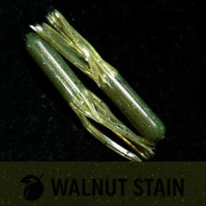 Jar of 1.8" Micro Hollow Tube "The Whisker-Doodle Dangleworm"