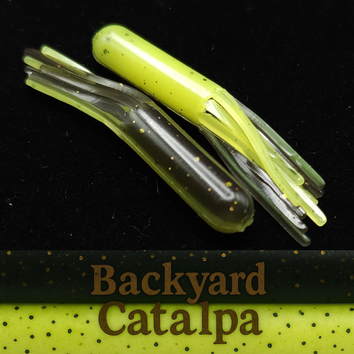 Jar of 1.8" Micro Hollow Tube "The Whisker-Doodle Dangleworm"
