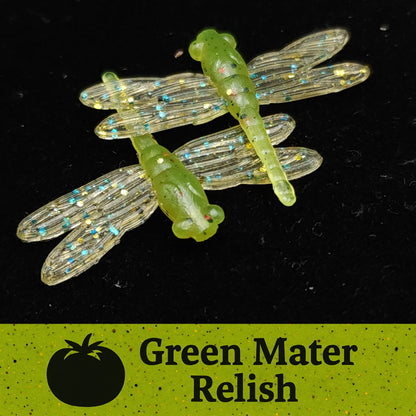 Jar of 1" Floating Dragonfly "The Skeeter Hawk"