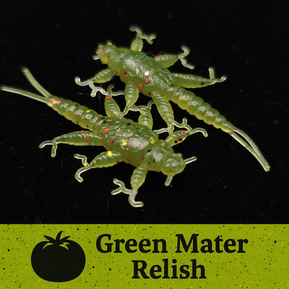 Jar of 1.5" Inch Stonefly Larvae "The Morelkin"