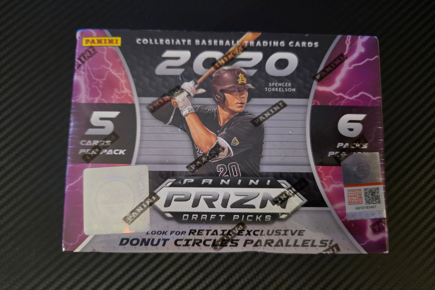 2020 Panini Prizm Draft Picks Collegiate Baseball Hobby Box