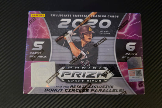 2020 Panini Prizm Draft Picks Collegiate Baseball Hobby Box
