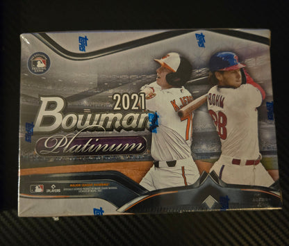 2021 Topps Bowman Platinum Baseball Blaster Box