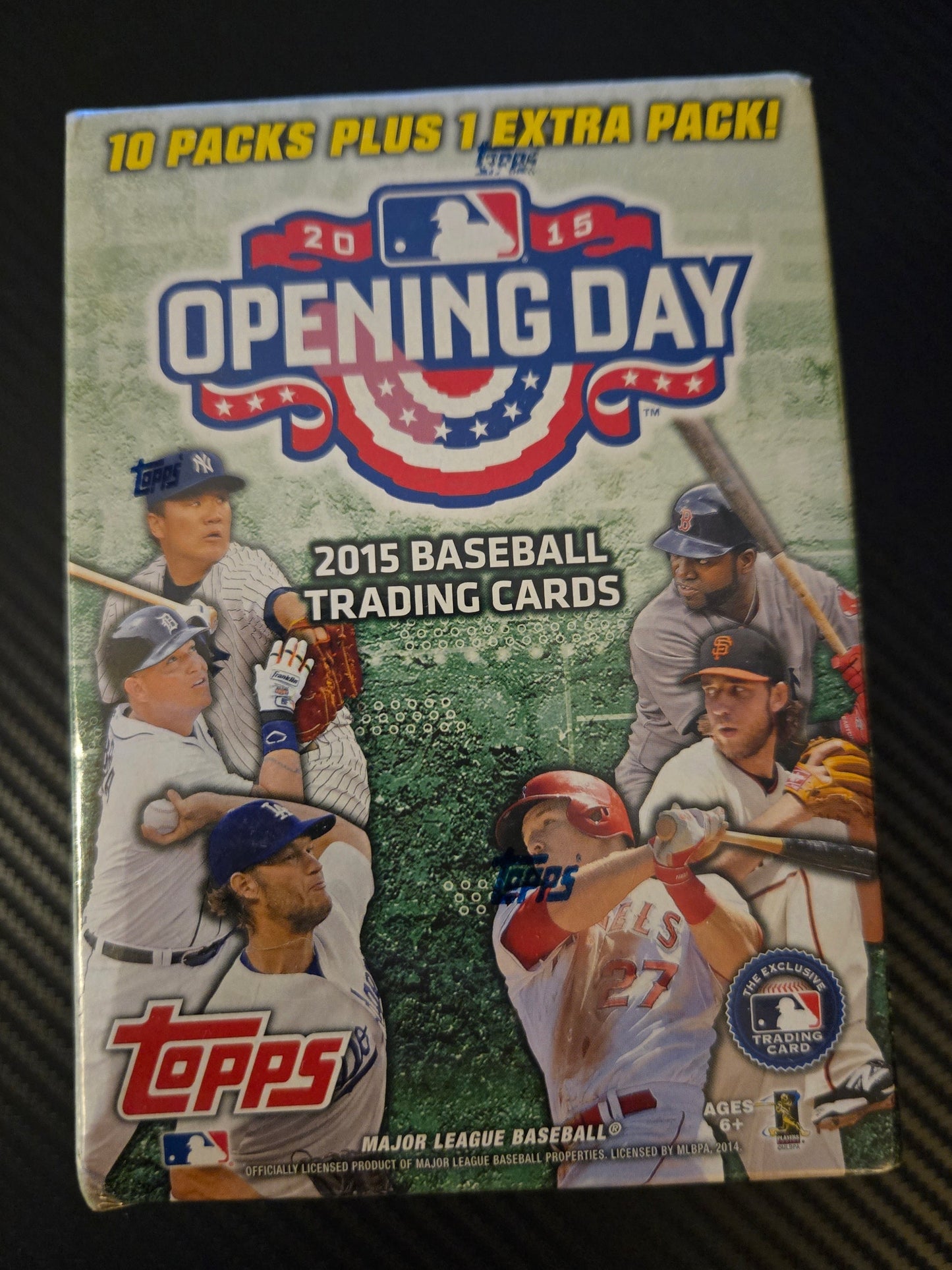 2015 Topps Opening Day Baseball Trading Cards Blaster Box