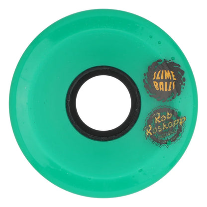 Slime Balls Roskopp Face Two Reissue OG Slime Wheels 60mm 78a - Green (Set of 4)