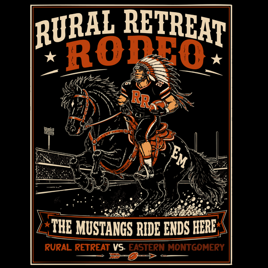 Rural Retreat Pick 6 - Long Sleeve T-Shirt Promo Code: Rivals