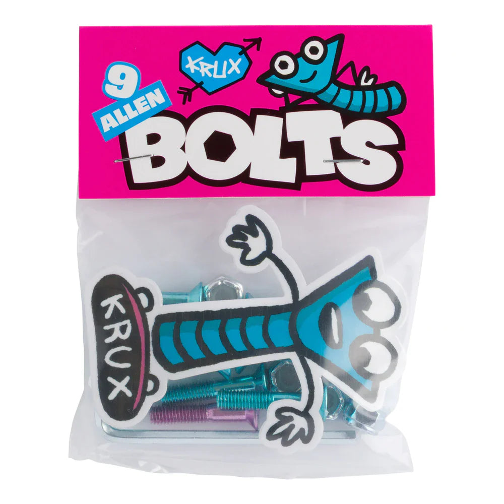 Krux Krome Hardware 1″ Allen - Blue/Pink
