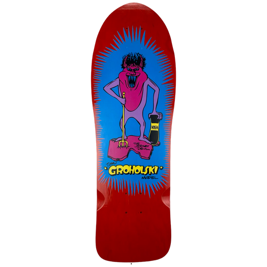 Vision Groholski Jersey Devil Deck - 9.5" Red Tint