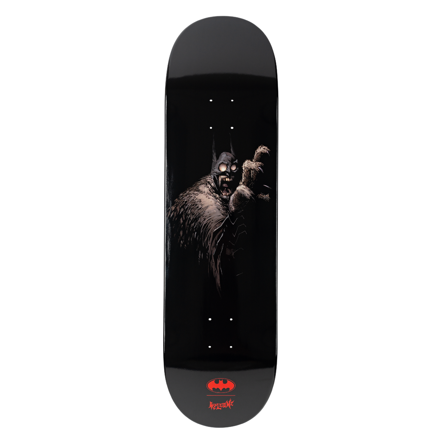 Welcome x Batman Batmonster on Popsicle Deck - 8.75″ Black