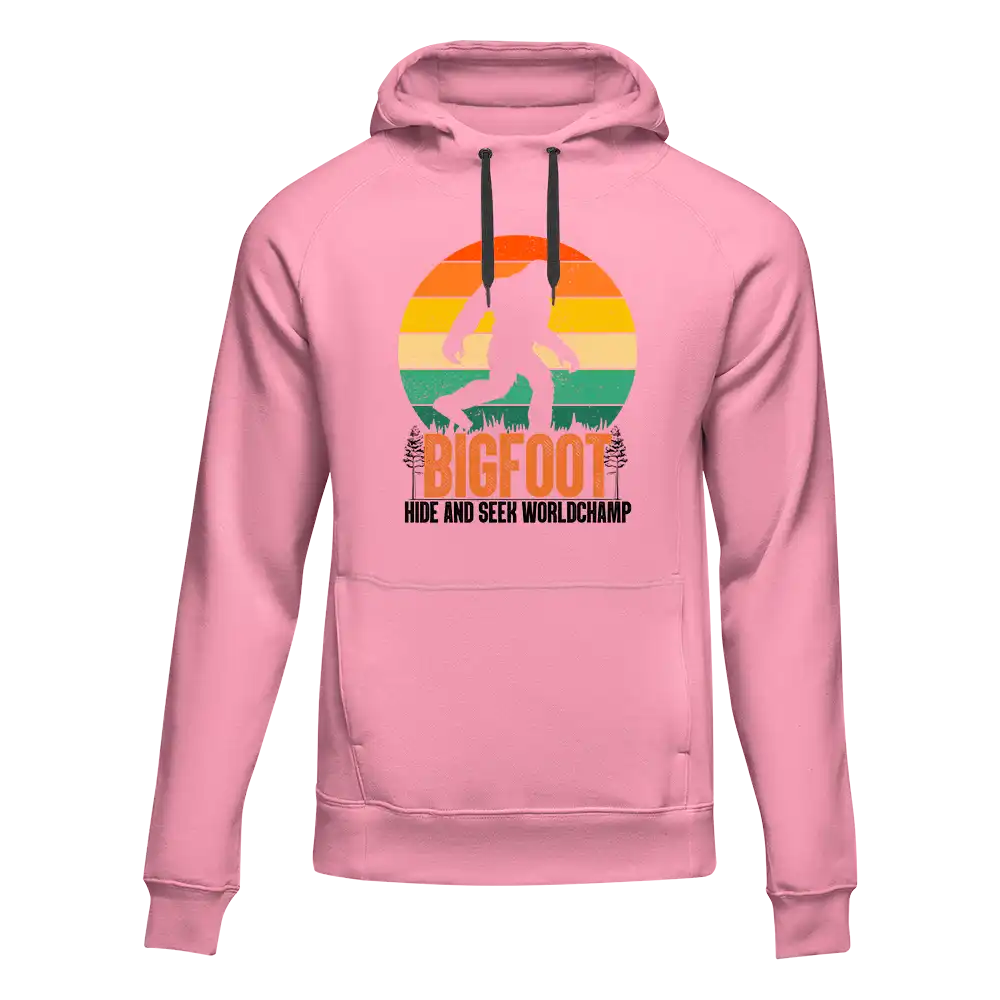 Bigfoot Hide And Seek Unisex Hoodie