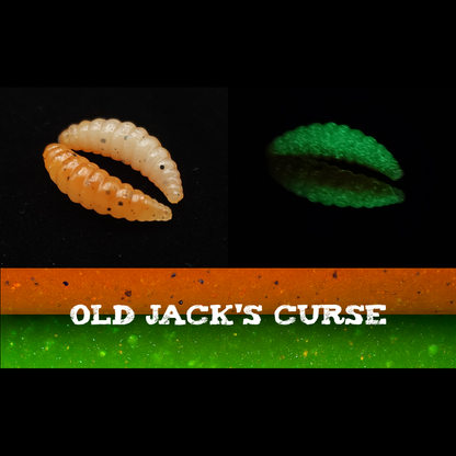 Jar of 1" Waxworm "The Tater Bug"