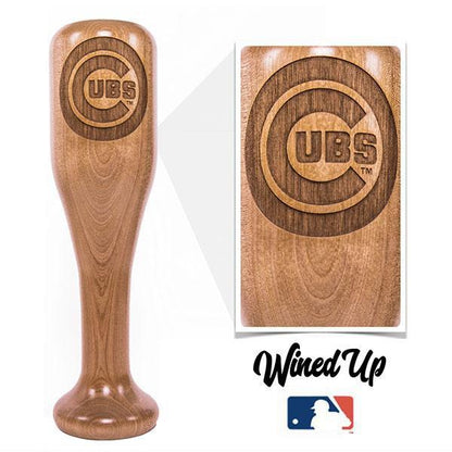 Chicago Cubs Wined Up® | Baseball Bat Wine Mug Collective