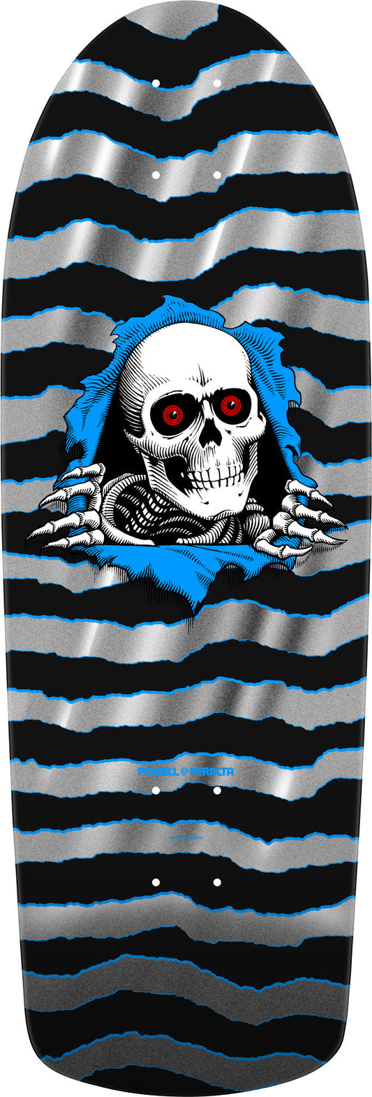 Powell Peralta OG Ripper Reissue Deck - 10″ Silver Foil/Pearl Inks **PRE-ORDER**