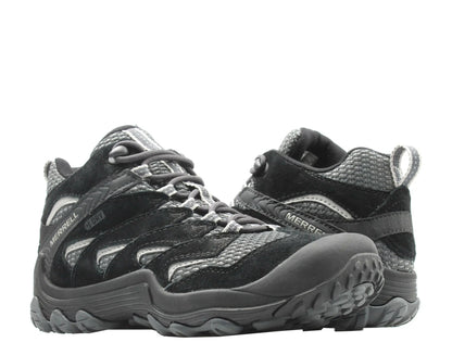 Merrell Cham 7 Limit Mid Waterproof Women Hiking Boots Black/Grey