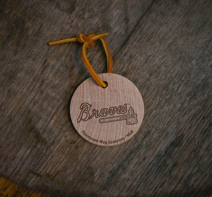 Choose From All 30 MLB Team Bat Slice | Ornaments