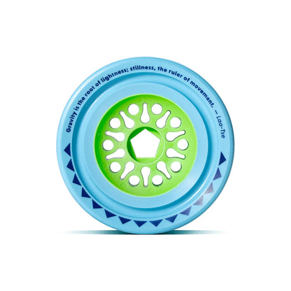 Orangatang Dad Bods 105mm 77a Longboard Wheels  - Blue