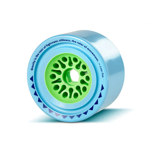 Orangatang Dad Bods 105mm 77a Longboard Wheels  - Blue