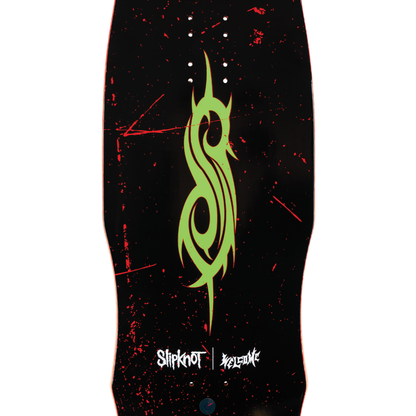 Welcome x Slipknot Spit It Out on Dark Lord - 9.85" Black/Red Stain