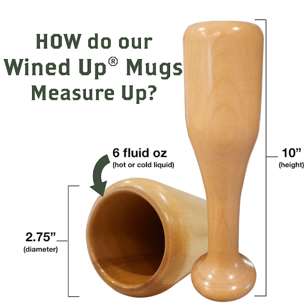 San Diego Padres "SD" Wined Up® | Baseball Bat Wine Mug Collective