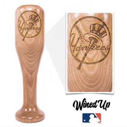 New York Yankees Wined Up® | Baseball Bat Wine Mug Collective