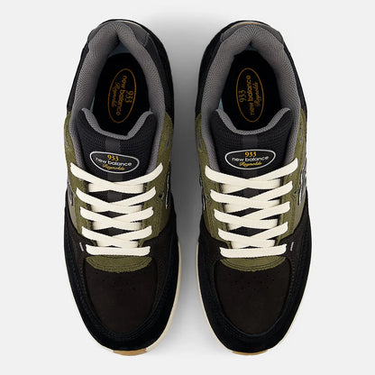 New Balance Shoes Numeric Andrew Reynolds 933 - Black/Dark Olive
