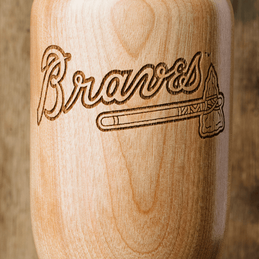 Atlanta Braves Wined Up® | Baseball Bat Wine Mug Collective