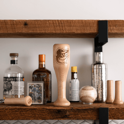 Baltimore Orioles Wined Up® | Baseball Bat Wine Mug Collective