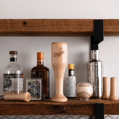 Los Angeles Dodgers Wined Up® | Baseball Bat Wine Mug Collective
