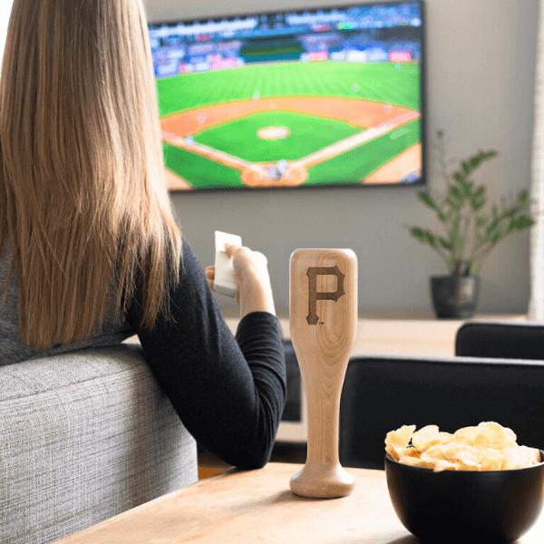 Pittsburgh Pirates "P" Wined Up® | Baseball Bat Wine Mug Collective