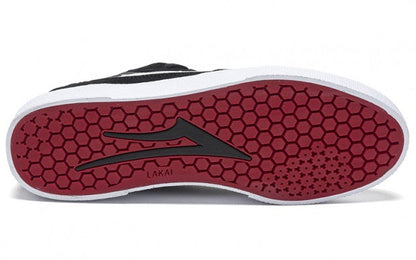 Lakai Shoes Cambridge - Black/White Suede