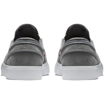 Nike Shoes SB Zoom Stefan Janoski Slip-On - Gunsmoke/Gunsmoke-Red Crush