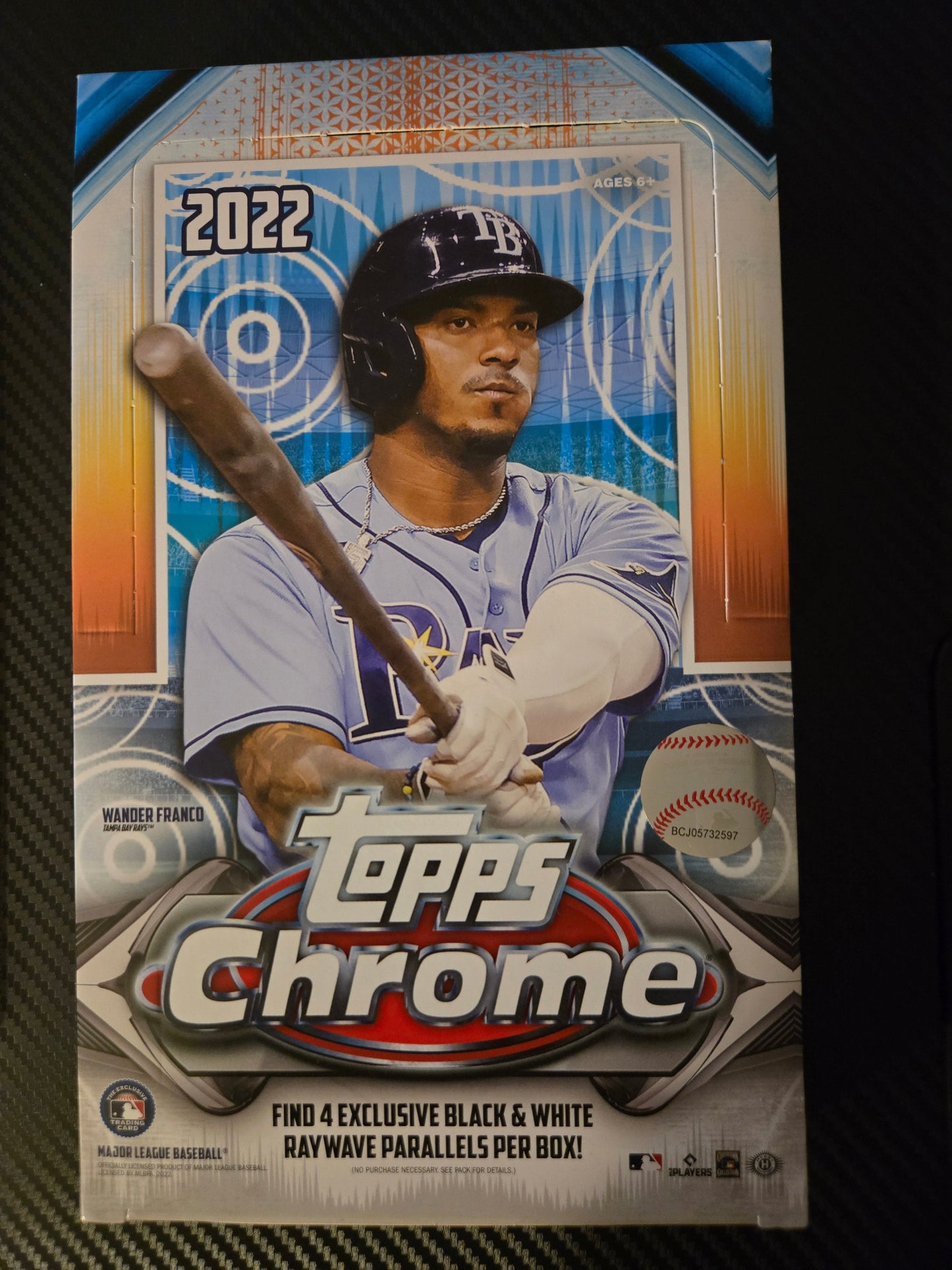 2022 Topps Chrome Sonic Baseball Hobby Box (Box is not sealed)